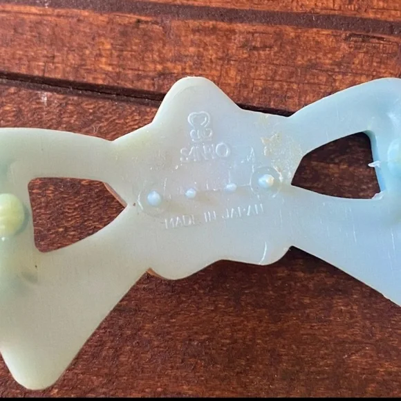 Vintage Sanrio Little Twin Stars Barrettes Goody Hair Clips 1980s Lot Of 5 RARE - Picture 6 of 9